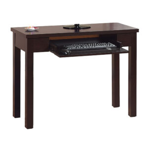 1502202669924e4edb44b.jpeg Computer Desk, Flip-Down Keyboard Drawer, 39 Inch, Red Cocoa Brown