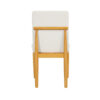1502202669924ecd79bdc.jpeg Side Dining Chair Set of 2, Solid Wood, Cream Textured Woven Fabric