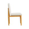 1502202669924ecfc9c6a.jpeg Side Dining Chair Set of 2, Solid Wood, Cream Textured Woven Fabric