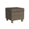 1502202669924fbfccfc8.jpeg Pyp Square Storage Ottoman, 18 Inch Brown Windowpane Fabric, Wood Legs