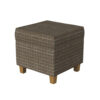 1502202669924fc1656e9.jpeg Pyp Square Storage Ottoman, 18 Inch Brown Windowpane Fabric, Wood Legs
