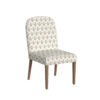 1502202669925140ddd94.jpeg Mio Dining Chair with Rounded Back, Sage Paisley Medallion Fabric