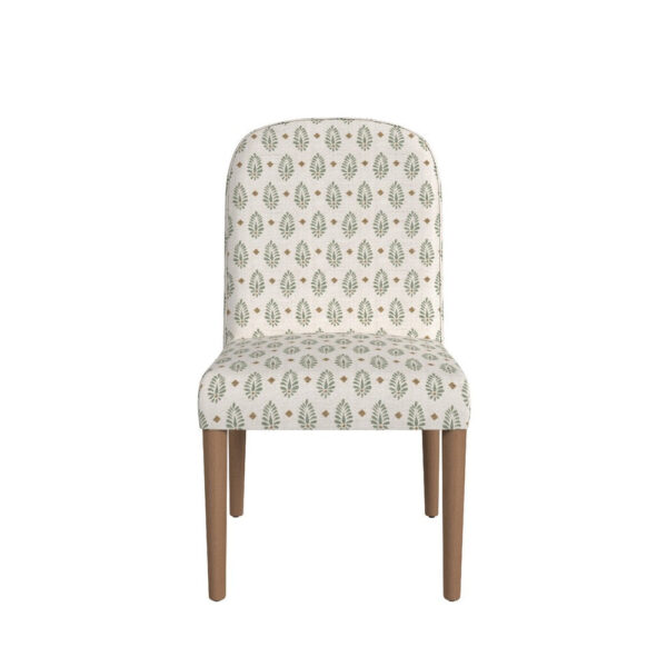 15022026699251431bb39.jpeg Mio Dining Chair with Rounded Back, Sage Paisley Medallion Fabric