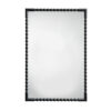 15022026699253816dcb0.jpeg Perz Accent Wall Mirror, 24x36 Rectangular Beaded Frame, Forged Iron