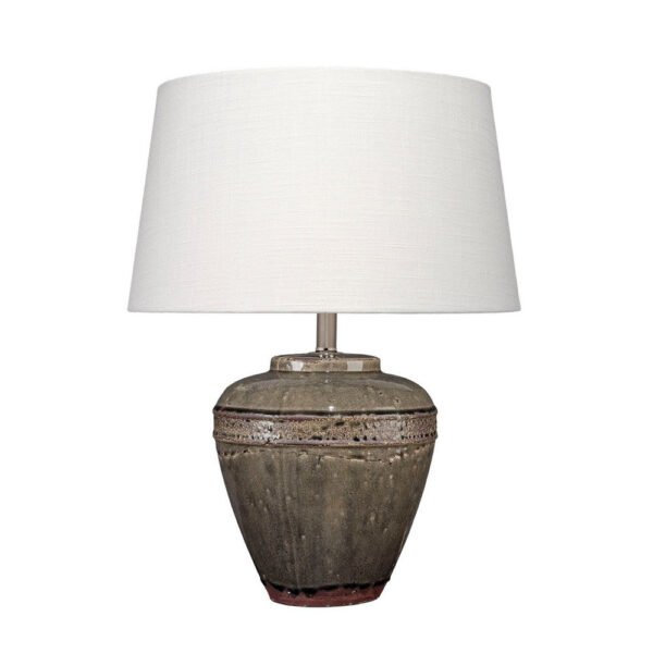 15022026699254119a992.jpeg Avo Accent Table Lamp, White Linen, Antique Ceramic Design 25 Inch