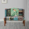 ABH-32342-BIRD_8 Vesta Bird Collage Print Settee, Multicolor