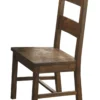 BM168098_3 Chambr Armless Wooden Dining Side Chair, Rustic Golden Brown, Set of 2