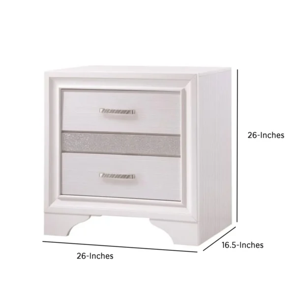 BM182734_3 Wooden Nightstand with Hidden Jewelry Tray, White