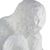 BM334799_2_21a039fd-d76a-4fd7-9a6c-67b735163a33 Roy Abstract Contemplative Man Figurine, White Resin Art, 27 Inch
