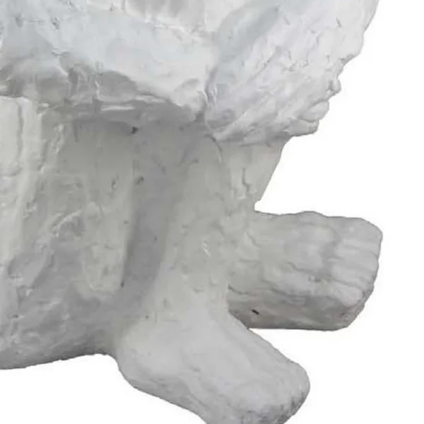 BM334799_3_04b07716-933d-463b-bcfd-547c980f36fb Roy Abstract Contemplative Man Figurine, White Resin Art, 27 Inch