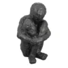 BM334801_177b39e3-c556-4b30-bcd8-6804e16950fb Roy Abstract Contemplative Man Figurine, Black Resin Art, 27 Inch