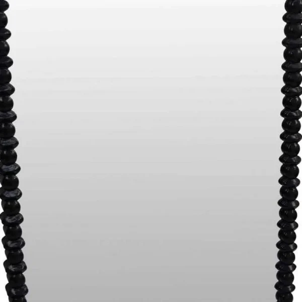 BM334811_1_880ae4ca-e711-46e4-a34e-f75c4e743707 Perz Wall Mirror, 42 Inch, Square Frame, Black Beaded Wood Frame
