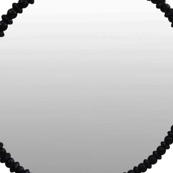 BM334813_1_cc9314d1-3a6d-46d3-9424-a0ec171edea7 Perz Wall Mirror, 36 Inch Round with Black Beaded Wood Frame
