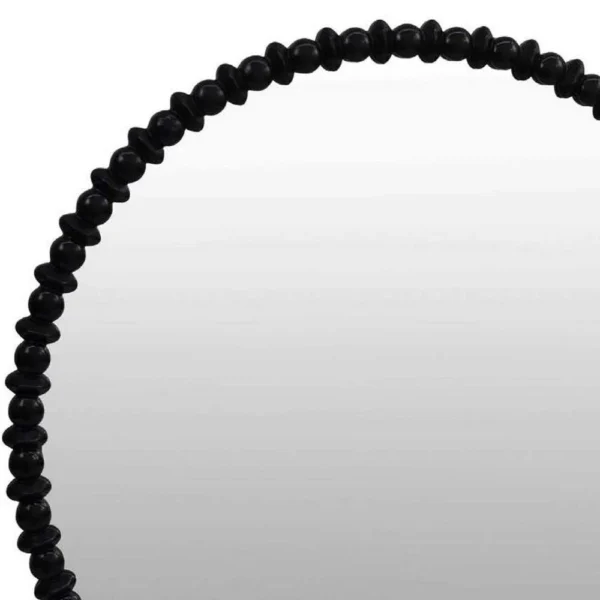 BM334813_2_9a00872d-9cc2-4cfb-a44d-ab3c67bbd45c Perz Wall Mirror, 36 Inch Round with Black Beaded Wood Frame