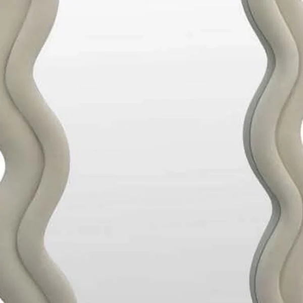 BM334814_1_b6fcd6a7-94a7-429a-b42d-42b641b5beaa Izy Floor Mirror, 63 Inch, Light Beige Wavy Abstract Frame, Wood