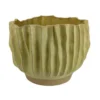 BM334887_7bf8c1a9-7da3-48fe-8346-8a8d85e90ef6 Esam Decorative Planter, Textured Ceramic, 19 Inch Yellowish Green