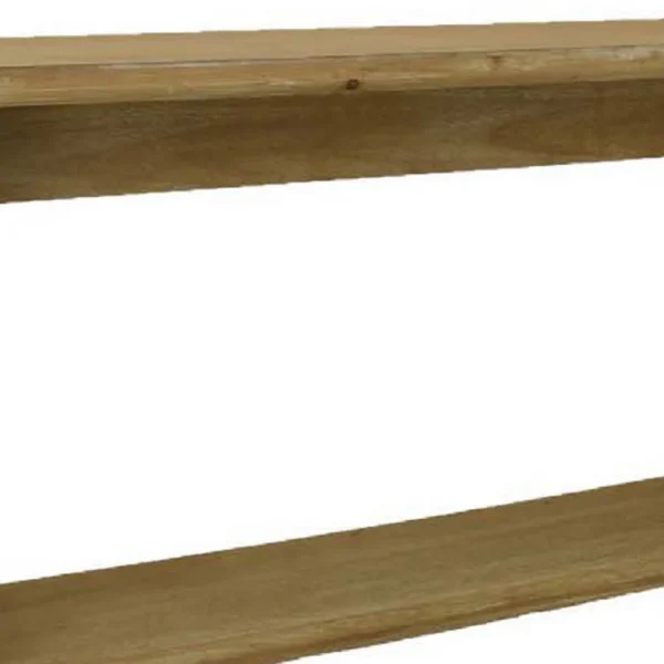 BM334910_1_b9c90c35-5313-476c-bf4e-8fc80003e1ba Console Table, Long Rectangular Top, 1 Shelf, 71 Inch Light Brown Wood