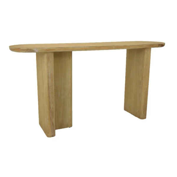 BM334912_cc73262a-5aa8-4114-b4d2-4a8d5ae6f064 Console Table, Rounded Edge Top, Paneled Legs, XL 63 Inch Brown Wood