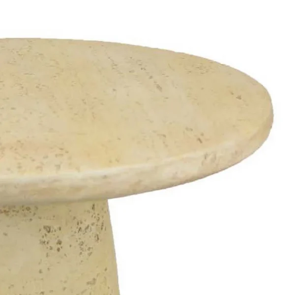 BM334921_2_ee154cf7-6afe-4cdb-8a6a-d816120243aa Keki Coffee Table, 24 Inch Round, Tapered Off White Resin Body