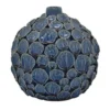 BM335046_1_4ef231c9-3dc1-48b0-a7ef-c8081eca4f73 Remus Accent Vase with Raised Pebble Pattern, Glazed Blue Ceramic