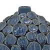 BM335046_2_d0f4f723-b9cb-4dff-8064-57dcf6329f4f Remus Accent Vase with Raised Pebble Pattern, Glazed Blue Ceramic