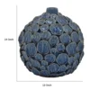 BM335046_4_7d776eeb-874a-4449-ae2d-782fa3efa1e5 Remus Accent Vase with Raised Pebble Pattern, Glazed Blue Ceramic