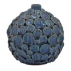 BM335046_8dc9c6cf-c920-43de-8697-ac2e01351014 Remus Accent Vase with Raised Pebble Pattern, Glazed Blue Ceramic