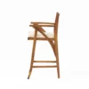 BM335116_3_f4d2beac-7eec-4696-a369-b3c3fbde5cb9 Olen Outdoor Barstool Chair Set of 2, Beige Polyester Brown Solid Wood