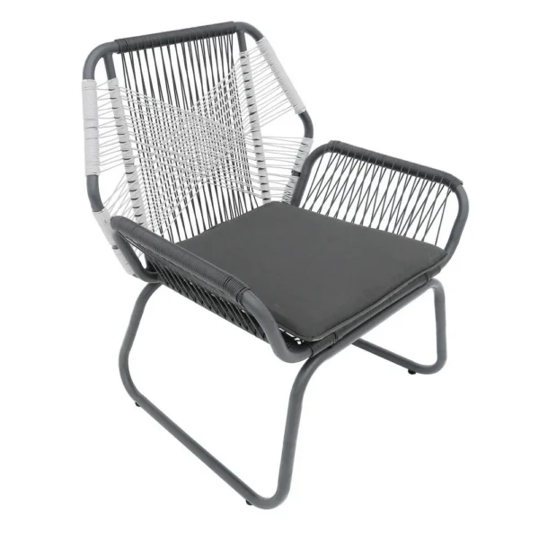 BM335152_2_6fcdfabf-1600-48c5-a0d4-54e5b087df06 Meny Outdoor Club Chair Set of 2, White Rattan Woven, Matte Gray Metal