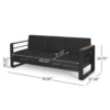 BM335175_4_1d19e5a4-bd34-449d-ad0f-05166a986896 Vinia 3 Seater Outdoor Sofa, Plush Cushions, 77 Inch Black Aluminum