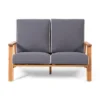 BM335215_2_b7cda477-bd10-434b-b18c-77a4177873d4 Eddy 2pc Patio Loveseat and Coffee Table Set, Brown Acacia Wood, Gray