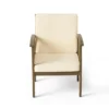 BM335257_1_7eb4038c-891b-4377-8fa6-8cd25f401393 Gerry Outdoor Club Chair Set of 2, Cream Cushions, Slatted Dark Brown