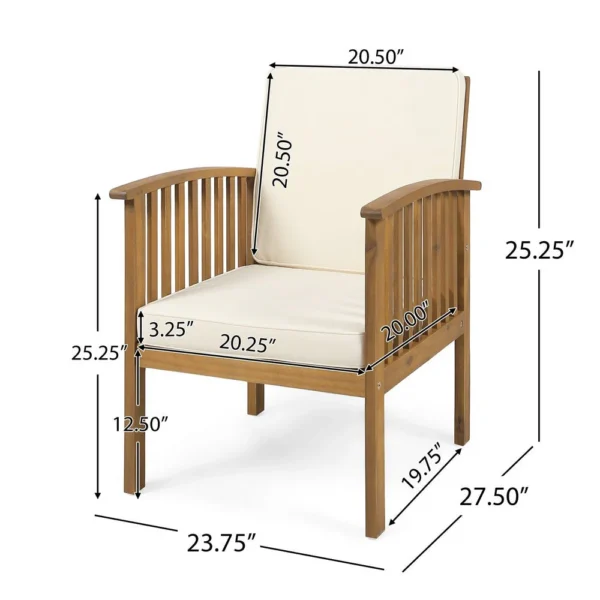 BM335262_4_59e3ff83-8453-4029-a246-c03083047367 Gerry Outdoor Club Chairs Set of 2, Cream Fabric, Slatted Light Brown