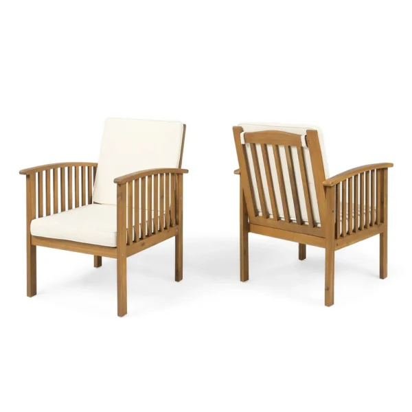 BM335262_ad8954a0-94c0-4e24-9de7-b22a181d9c8e Gerry Outdoor Club Chairs Set of 2, Cream Fabric, Slatted Light Brown