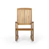 BM335268_1_0309de0b-5d09-4972-9880-58c66a97ef8f Fred Outdoor Rocking Chair, Slatted Back Design, Brown Acacia Wood