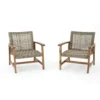 BM335270_1_cf9ac351-bf34-4411-a378-1405f54501a3 Bops Outdoor Accent Club Chair Set of 2, Brown Acacia Wood Gray Wicker