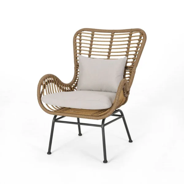 BM335276_1_052acca4-9b64-4d1d-8fa0-9732bfd89904 Margo Outdoor Accent Chair, Brown Woven Rattan, Beige, Black Metal