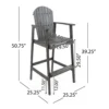 BM335374_4_c0d5e3e7-e175-4e00-ba5f-f22551c128fc Outdoor Barstool Chair Set of 2, Rustic Slatted Back, Dark Gray Wood