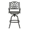 BM335381_1_f48e8984-18db-4ca6-801d-912000e3ebdf Outdoor Swivel Bar Height Chair, Ornate Bronze Aluminum Flared Base