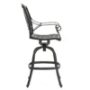 BM335381_3_49ac4958-d249-4d89-9ff3-2065d340980d Outdoor Swivel Bar Height Chair, Ornate Bronze Aluminum Flared Base