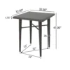 BM335384_4_a292c31b-ef5f-4d34-8e3b-f87c64800d0a Outdoor Bar Table, 33 Inch Square Top, Dark Brown Rattan Woven
