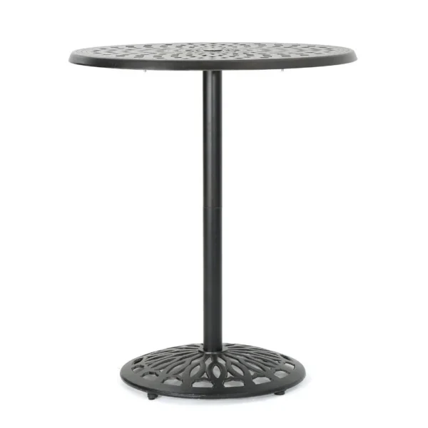 BM335385_1_cbfb7f74-065c-4379-bfb7-f71f15b911f9 Outdoor Bar Table, 35 Inch Round Carved Top, Antique Bronze Aluminum