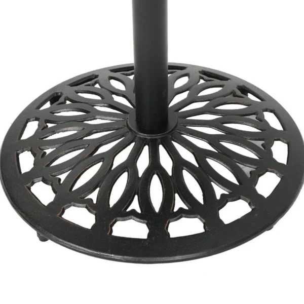 BM335385_2_bc801266-b3ac-4bb9-a7a4-5f2890989ee9 Outdoor Bar Table, 35 Inch Round Carved Top, Antique Bronze Aluminum