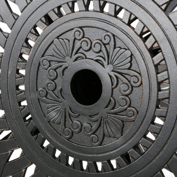 BM335385_3_ba6ed21d-9b72-435f-bc60-632f66cd88b6 Outdoor Bar Table, 35 Inch Round Carved Top, Antique Bronze Aluminum