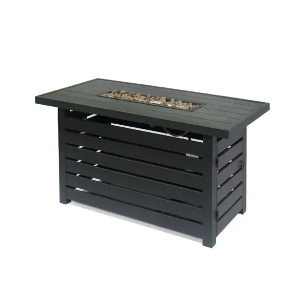 BM335462_3_0731f772-ecfd-45eb-bca0-4ae8a40ef52b Outdoor Fire Pit, Black Iron, Inner Propane Gas Tank Storage, 47 Inch
