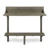 BM335472_1_bbb4cb64-1fcc-416d-b5aa-507e7d6ef545 Outdoor Balcony Bar Table, Slim Design Gray Wood Frame, 50 Inch