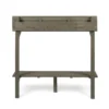 BM335472_3_62dc0c80-b35e-407c-994b-ff71a9e3f9e5 Outdoor Balcony Bar Table, Slim Design Gray Wood Frame, 50 Inch