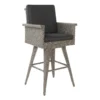 BM335476_638ccef9-85cc-413e-b7aa-4f18784f2ce9 Outdoor Barstool Chair, Gray Black Wicker Rattan, Polyester Cushions