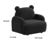 BM335487_4_3019eb82-15f2-4274-9d74-70570ad9af9c Raye Bear Shaped Kids Armchair with Black Legs, Black Teddy Velvet