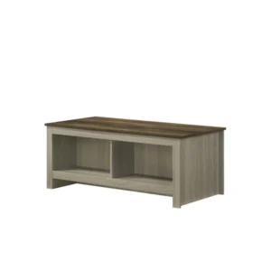 BM335498_faed677a-12ea-4dfd-822f-c860fe84ded3 Nena Coffee Table with Open Shelves, Brown Wood Top, Oak Gray 43 Inch